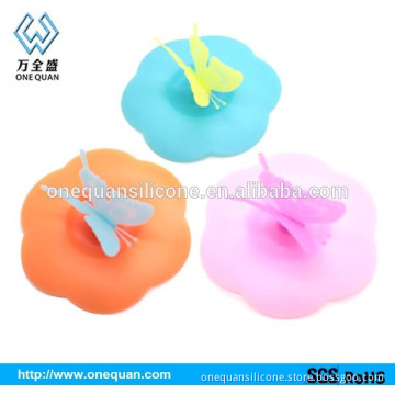 professional factory silicone cup cover, silicone mug cup cover